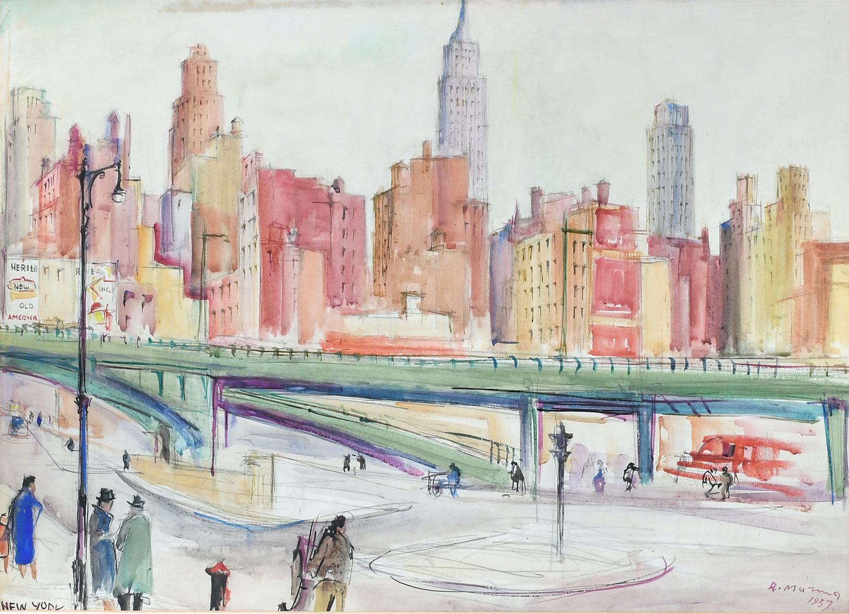 ILLEGIBLY SIGNED NEW YORK CITY