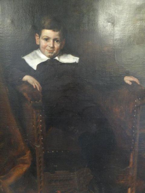 Illegibly Signed Oil on Canvas of