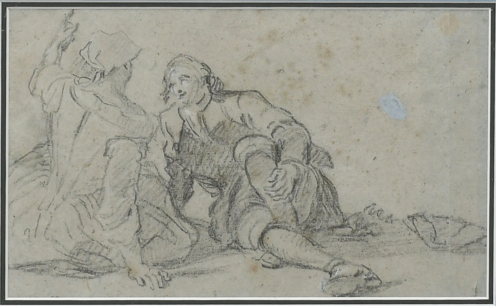ILLEGIBLY SIGNED OLD MASTER STYLE