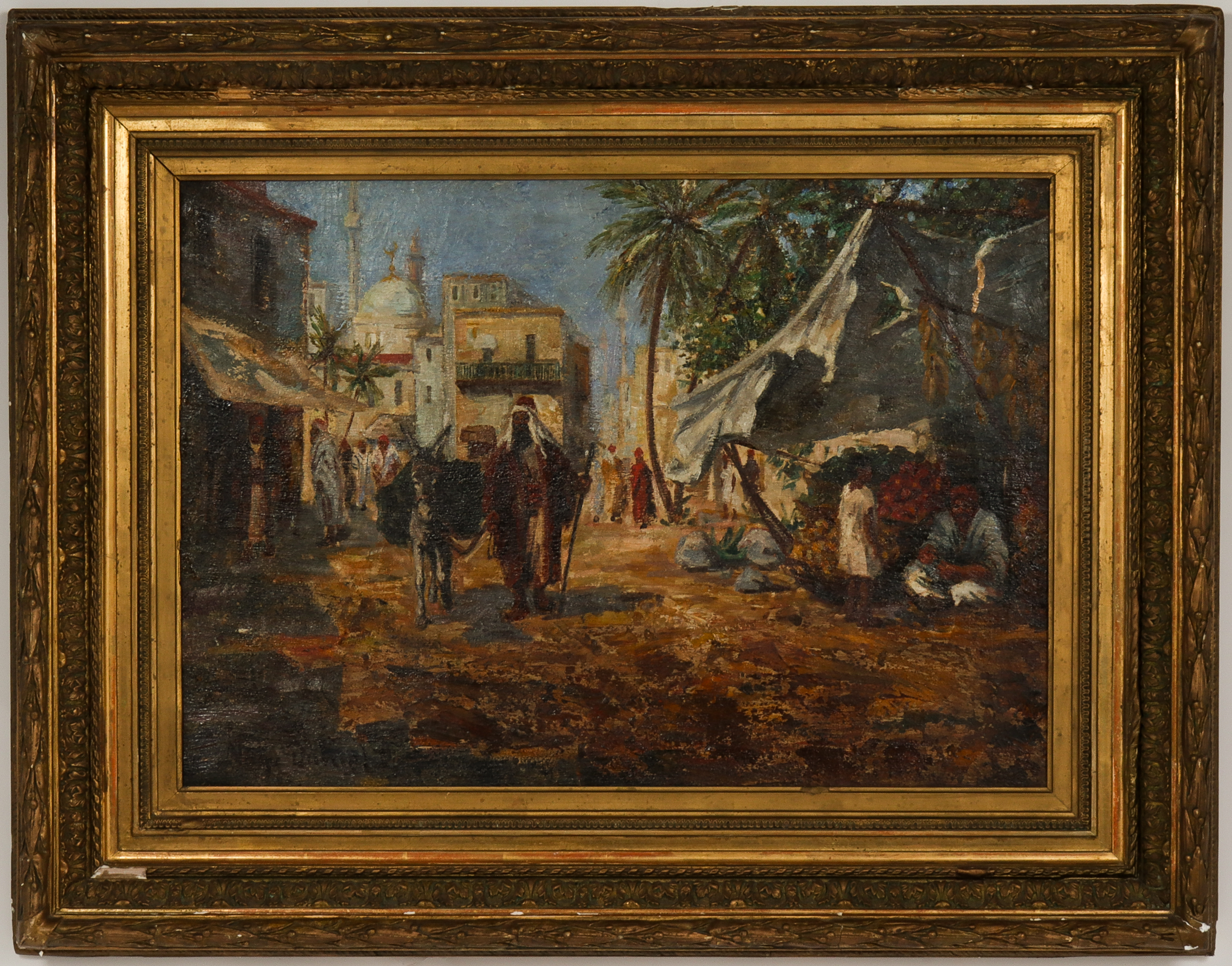 ILLEGIBLY SIGNED ORIENTALIST