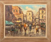 ILLEGIBLY SIGNED PARISIAN STRE