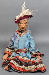ILLEGIBLY SIGNED PUPPET MARION