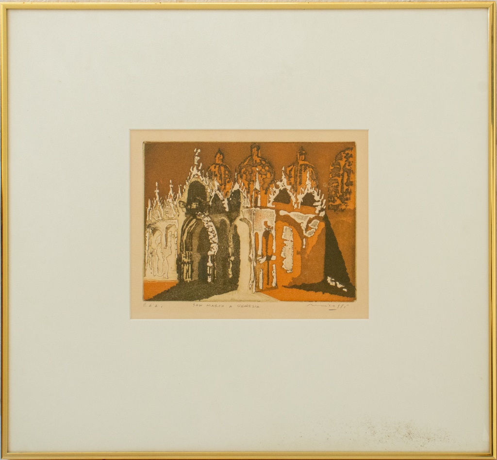 ILLEGIBLY SIGNED "SAN MARCO A