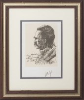 ILLEGIBLY SIGNED SCREENPRINTED