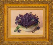 ILLEGIBLY SIGNED STILL LIFE OI