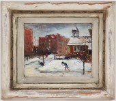 ILLEGIBLY SIGNED "WINTER'S DAY