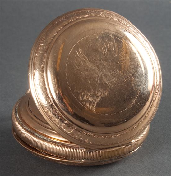 Illinois gold-filled hunting case