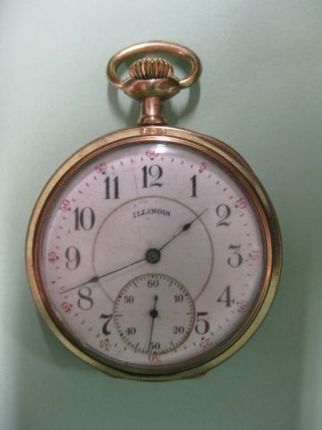 Illinois Pocketwatch openface 17