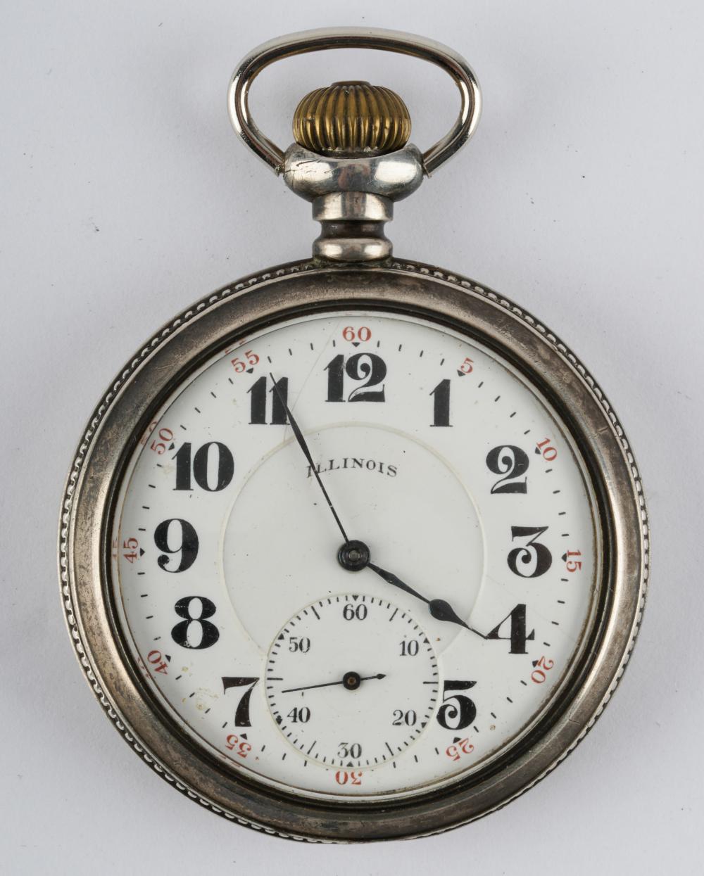 ILLINOIS WATCH CO. COIN SILVER