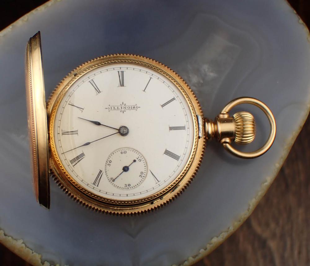 ILLINOIS WATCH COMPANY HUNTER CASED