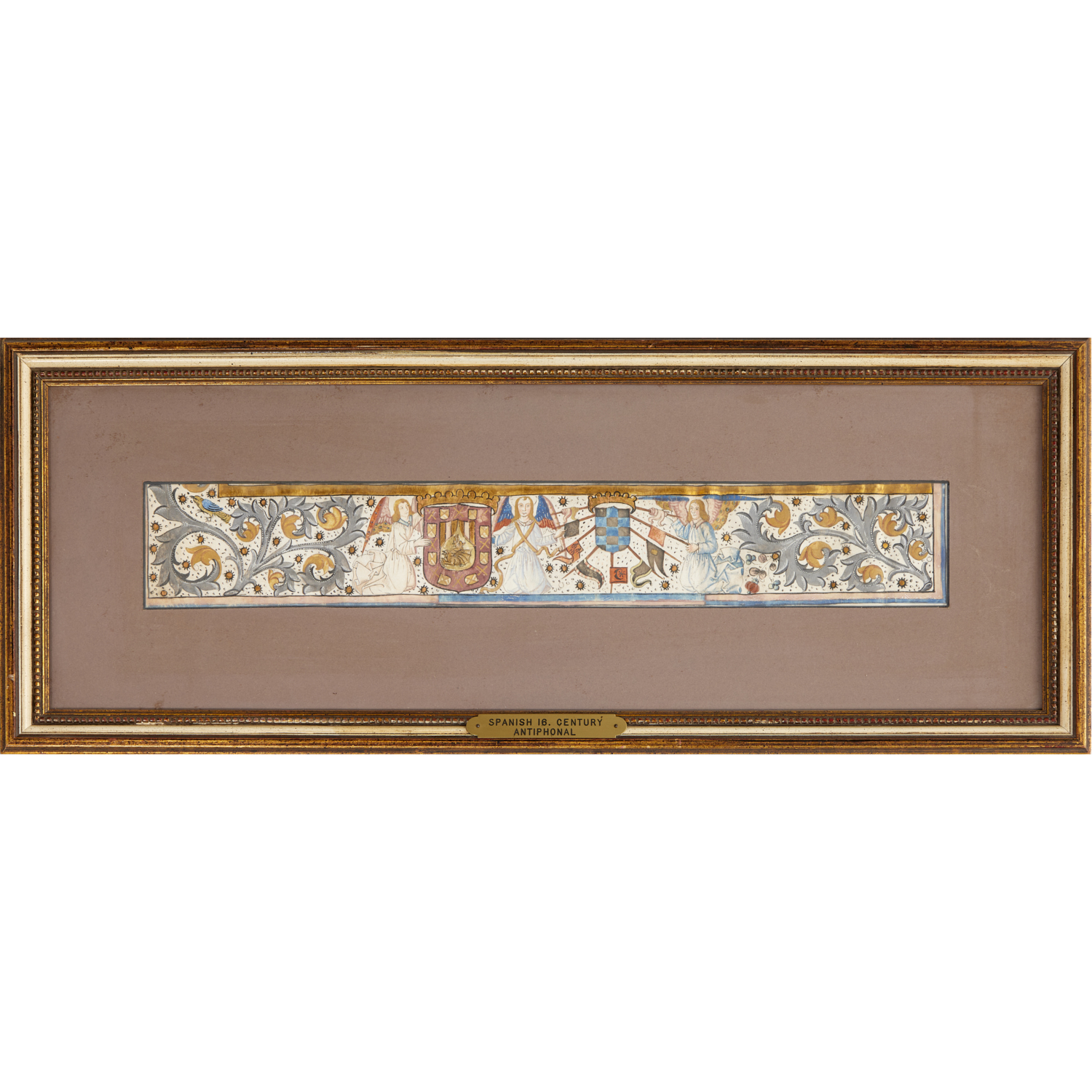 ILLUMINATED ANTIPHONAL LEAF