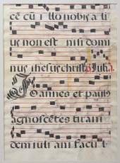 ILLUMINATED ANTIPHONAL MANUSCR