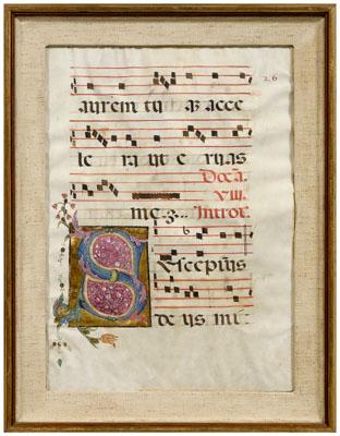 Illuminated manuscript, Gregorian