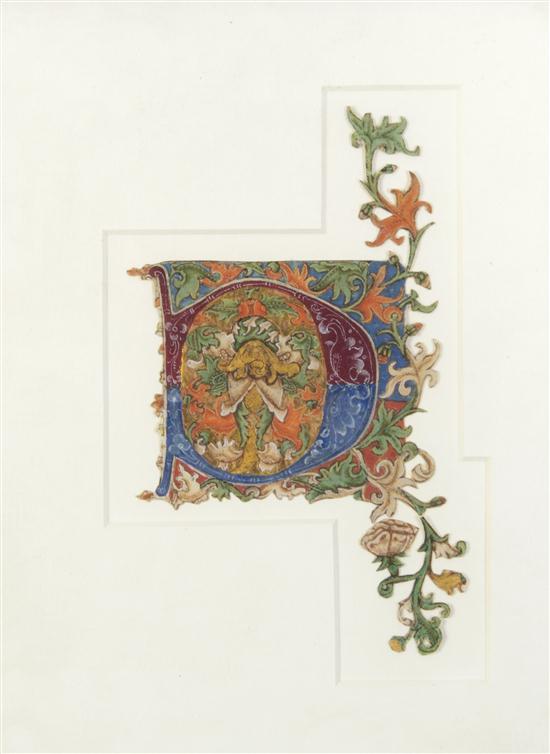 * (ILLUMINATED MANUSCRIPT
