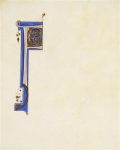 * (ILLUMINATED MANUSCRIPT INIT