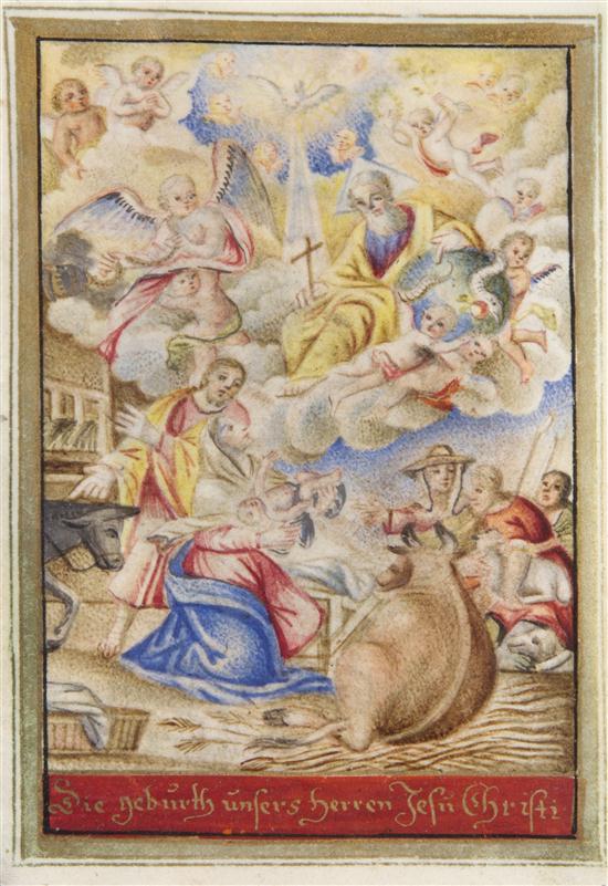* (ILLUMINATED MINIATURE) BIBLIA