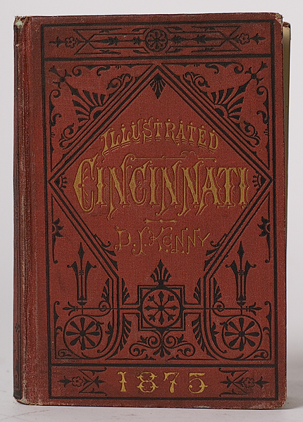 Illustrated Cincinnati 1875 Book by