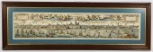 ILLUSTRATED HARBOR LANDSCAPE O