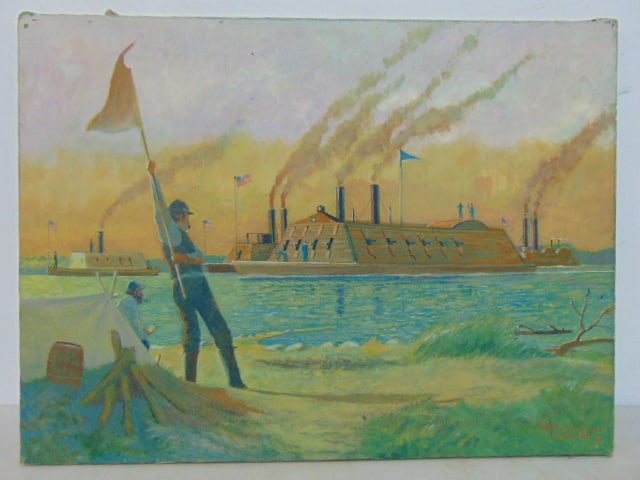 ILLUSTRATION BY HERB MOTT, "FEDERAL