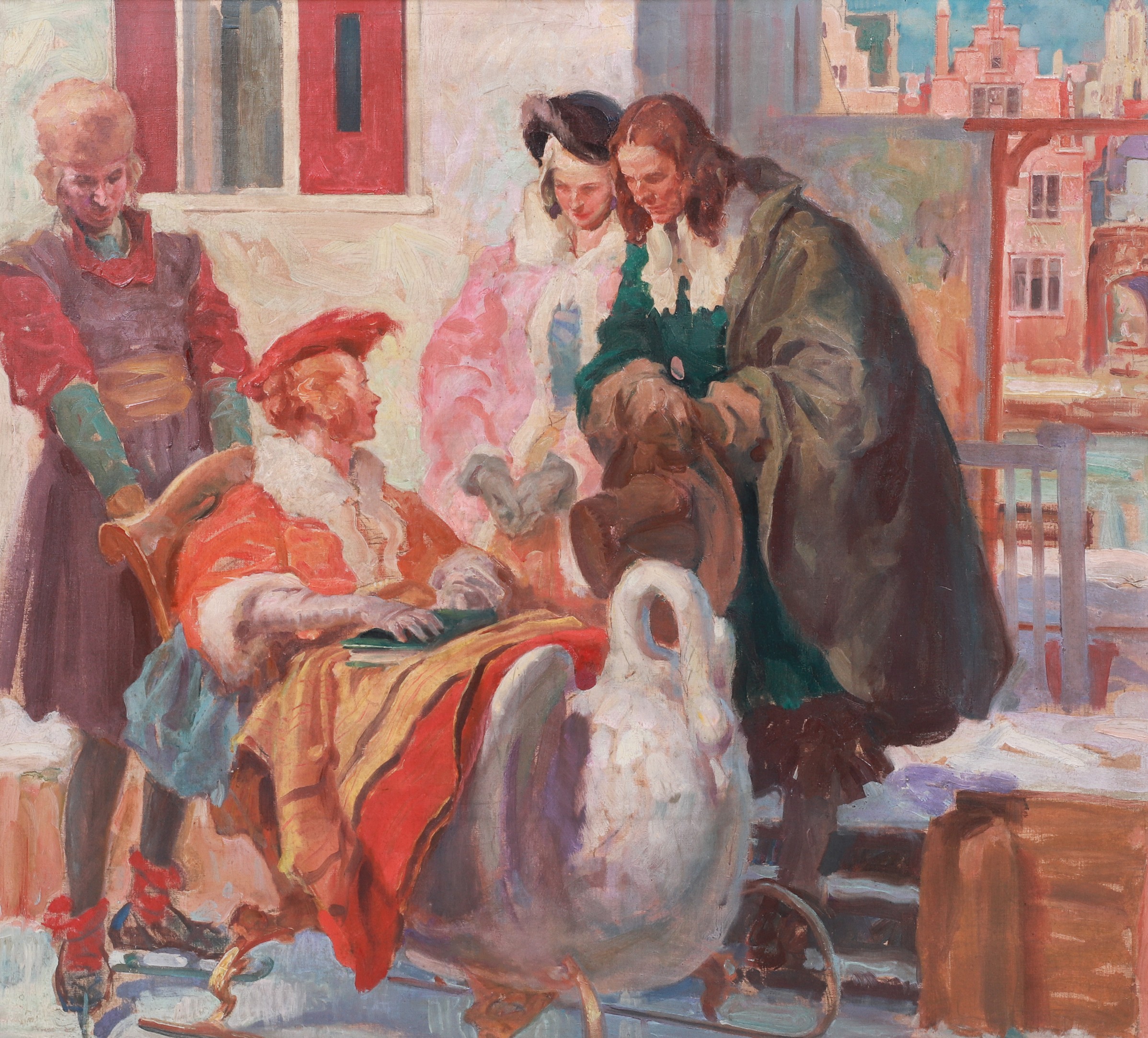 Illustration Painting "Dutch