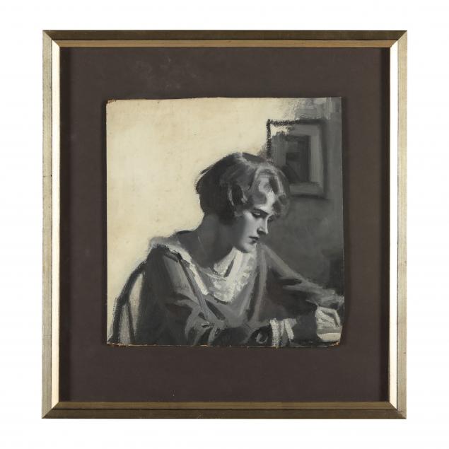 ILLUSTRATION SCHOOL PAINTING OF A