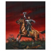 ILLUSTRATOR DUSTJACKET ART FOR