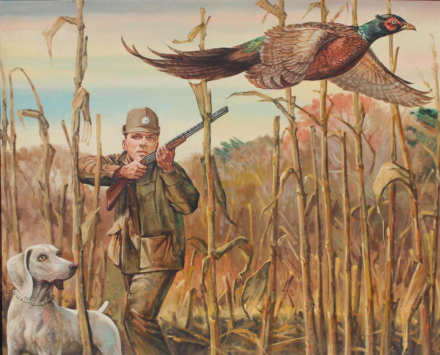 ILLUSTRATOR QUALITY PHEASANT HUNT