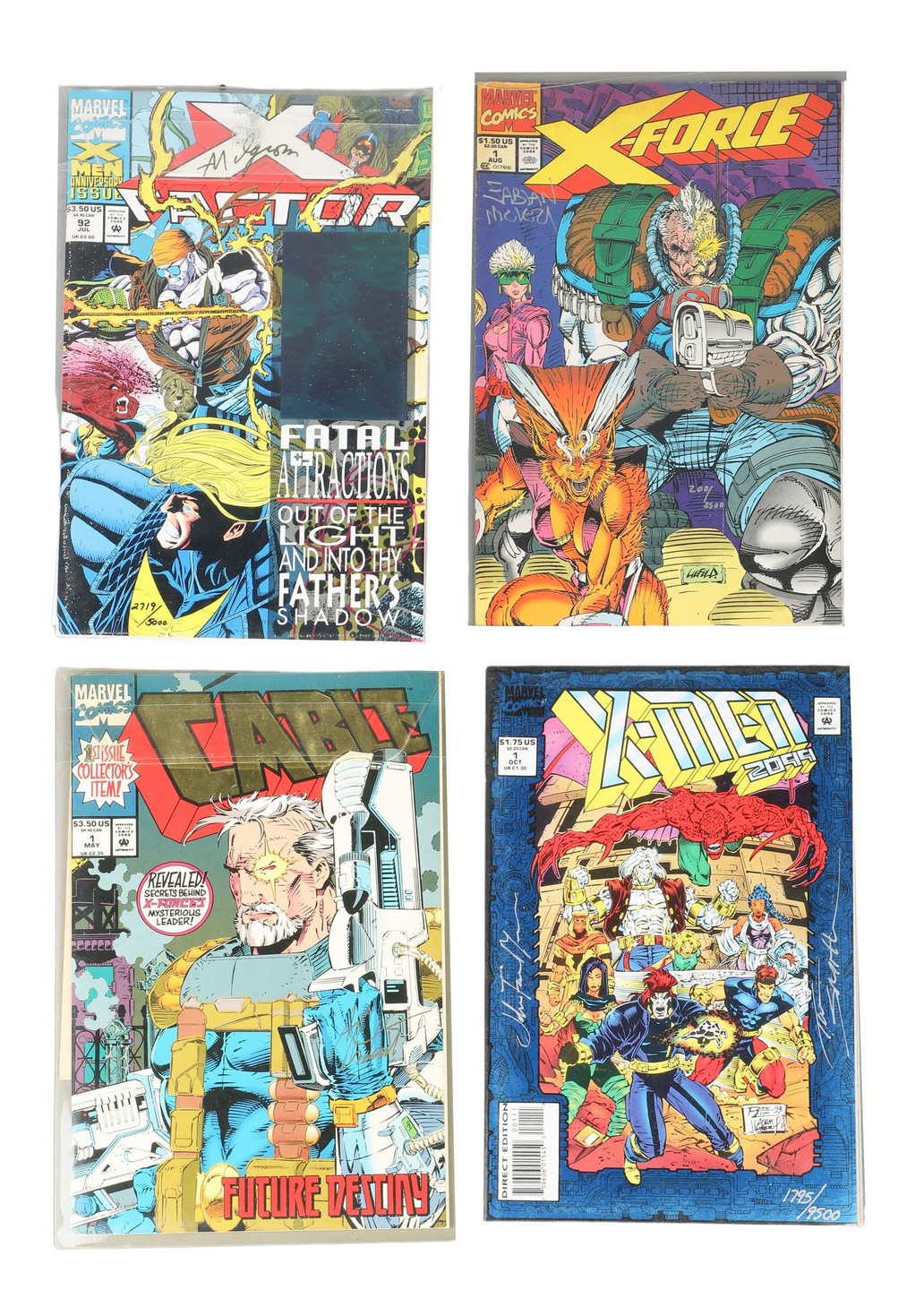 Illustrator signed X-Men related