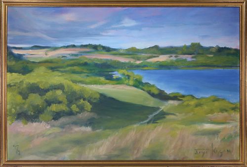 ILLYA KAGAN OIL ON CANVAS