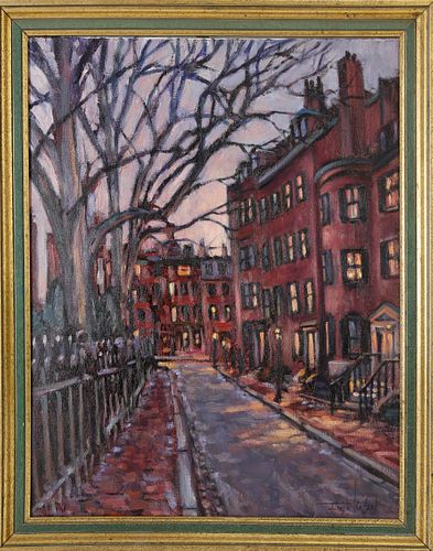 ILLYA KAGAN OIL ON CANVAS,