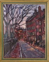 ILLYA KAGAN OIL ON CANVAS, "LO