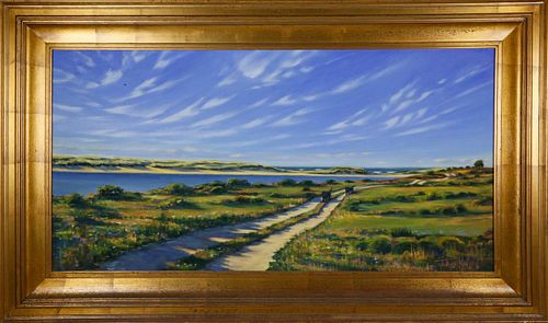 ILLYA KAGAN OIL ON CANVAS, "LONG