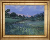 ILLYA KAGAN OIL ON CANVAS "VIE
