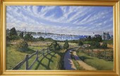 ILLYA KAGAN OIL ON CANVAS "VIE
