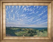 ILLYA KAGAN OIL ON CANVAS "POL