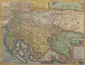 ILLYRICUM, ATLAS MAP OF CROATI