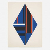 Ilya Bolotowsky. Blue Diamond
