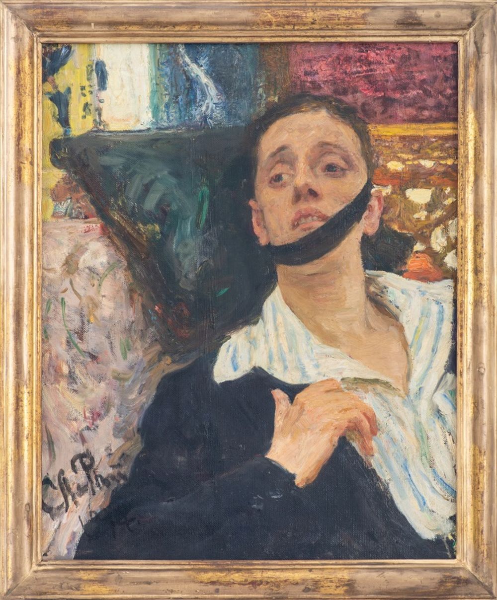 ILYA REPIN 'YOUNG MAN IN THE