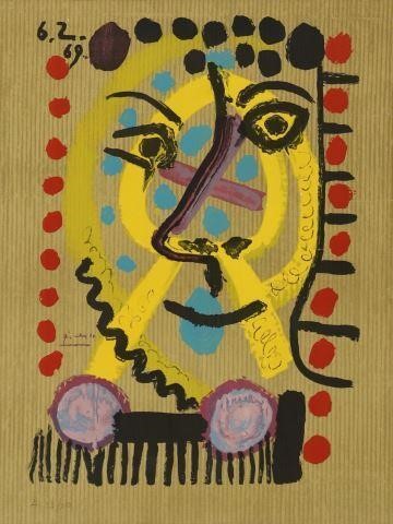 IMAGINARY PORTRAIT LITHOGRAPH AFTER
