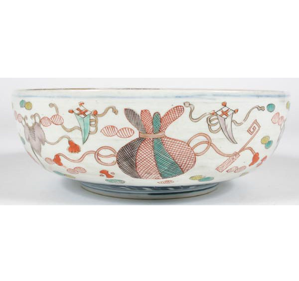 Imari bowl; Japanese porcelain