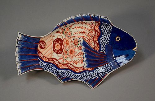 IMARI FISH FORM PLATTERImari fish