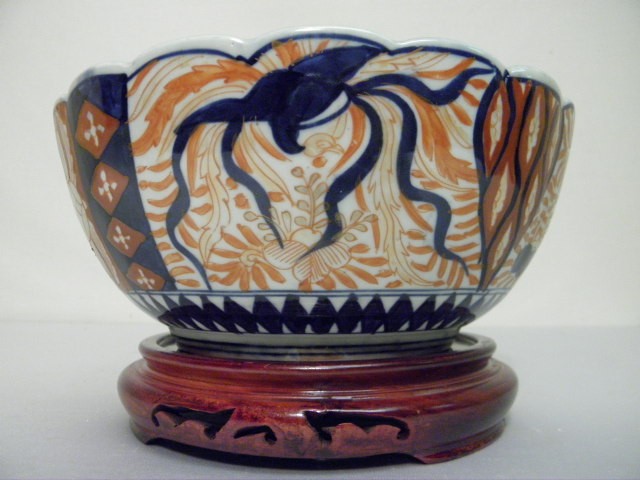 Imari hand painted porcelain
