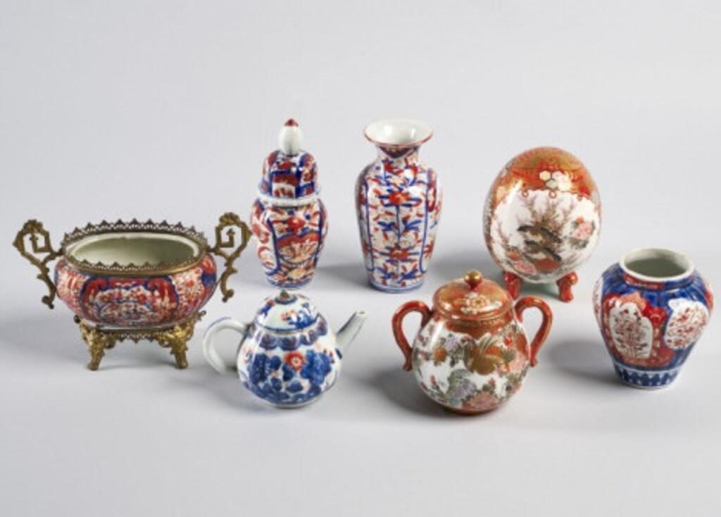 IMARI & KUTANI WAREA gilt metal