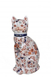 IMARI PORCELAIN CAT, THE UNDER