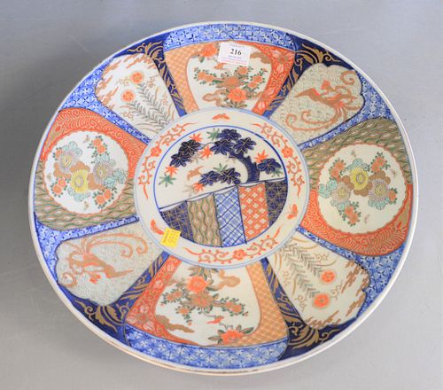 IMARI PORCELAIN CHARGER HAVING