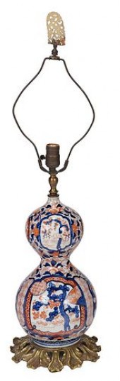IMARI PORCELAIN DOUBLE GOURD V