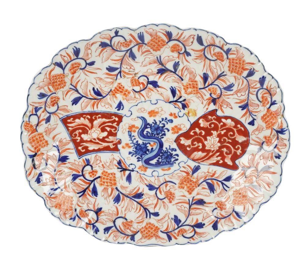 IMARI PORCELAIN OBLONG PLATTERImari