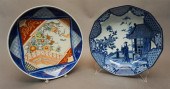 IMARI SHALLOW BOWL AND A JAPAN