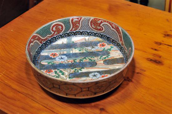 IMARI STYLE BOWL. Japanese 