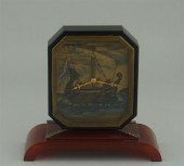 IMHOF ART DECO ONYX AND CARNEL